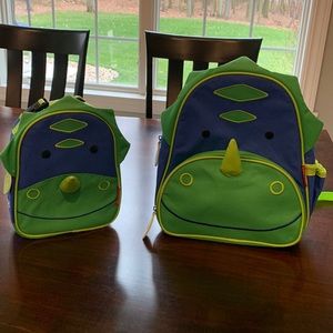 Skip Hop Dinosaur 🦖 Backpack and Lunch Bag